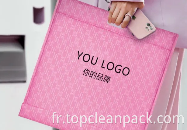 Enveloppe de courrier rembourré en plastique en plastique personnalisé Poly Bubble Mailer Strong Adhesive Imperproofroproofproofproof Express Express Packaging Sac